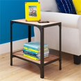 thumbnail image 2 of Serta Overland Side Table Wood and Black Metal, 2 of 11