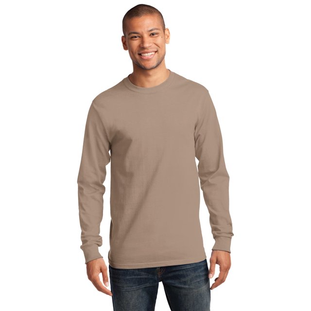 Port & Company T-Shirt Essentiel à Manches Longues pour Hommes PC61LS