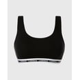 thumbnail image 1 of Scoop Bralette in Tuxedo Black, 1 of 2