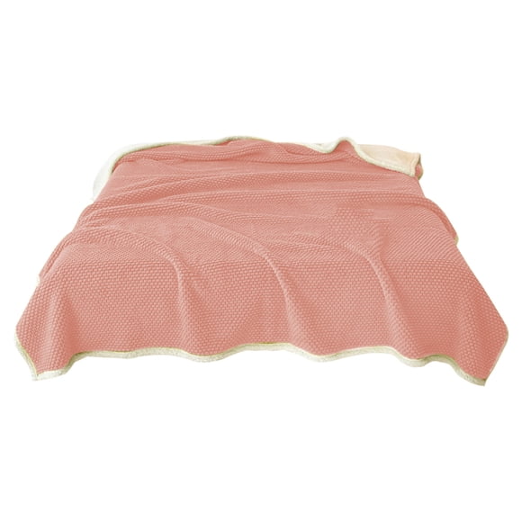 Bdday Weighted Blanket Kids Extra Thick Flannel Fleece Blanket with Double Layer - Ideal Office Nap Cover Warm Cozy Blanket for Bed Or Couch Fleece Blanket