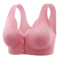thumbnail image 1 of Timegard Womens Front Closure Bras No Underwire Full Coverage High Support Comfortable Seniors Bralette, 1 of 2
