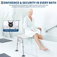 thumbnail image 2 of 450 lb Capacity Step Stool, Heavy Duty with Dual Handles & Non-Skid Platform, Adjustable Height Foot Stool for Adults & Seniors, for Kitchen, Bedside, Bathroom, 2 of 8