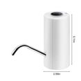 thumbnail image 3 of EGNMCR Water Bottle Pump Dispenser USB Charging Automatic Drinking Water Pump Portable Electric Water Dispenser Water Bottle Switches Water Bottle Pump, 3 of 8