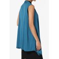 thumbnail image 4 of TheMogan Women's Long Vests Sleeveless Draped Lightweight Open Front Cardigan, 4 of 7
