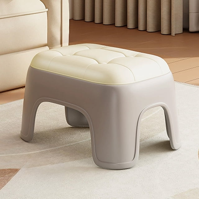 Cameland Home Plastic Small Stool Living Room Bathroom Stool Thickened Small Short Stool Stacking Small Stools