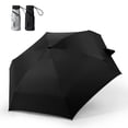 thumbnail image 1 of 6 Ribs Mini Travel Golf Umbrella Lightweight Folding Umbrella UV Protection Umbrella for Sun Rain, 1 of 8