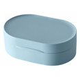 thumbnail image 1 of Oleegame 1PC Spoon And Lid Rest Macaron Color Travel Soap Box Portable Creative Soap Box Waterproof With Lid Soap Plastic Box Blue, 1 of 8