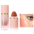 thumbnail image 1 of Matte Glitter Face Liquid Blusher Smooth Cheek Eye Mousse Highlighter✨. V3E1, 1 of 1