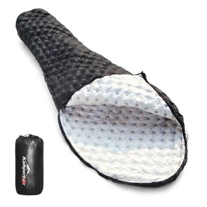 Duck down sac de couchage étanche ultra léger sac de couchage unique adapté pour le camping et la randonnée