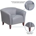 thumbnail image 2 of Chaise en cuir gris de la série HERCULES Imperial, 2 of 9