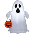 thumbnail image 1 of Fantôme effrayant avec citrouille d'Halloween - Gonflable, 1 of 6