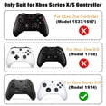 thumbnail image 2 of Replacement Shell Kit for Xbox Series X & S Controller, Full Shell Cover, Panel, Mid Frame, Side Rails, Buttons (ABXY, LT RT, LB RB) DIY Custom Shell and Thumbsticks, 2 of 6