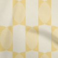 thumbnail image 1 of oneOone Viscose Chiffon Light Yellow Fabric Geometric Allover Shape Craft Projects Decor Fabric Printed By The Yard 42 Inch Wide, 1 of 4