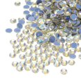 thumbnail image 1 of Uxcell Hotfix Rhinestones Flatback Crystal Glass Gems for Craft Clothes DIY Decoration Bright Light Yellow 4.8mm, 1 of 5
