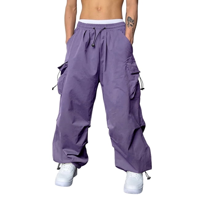 Pantalon Cargo pour Hommes Coupe Décontractée Pantalon de Randonnée Tactique pour Hommes avec Multiples Poches Décontracté Extérieur Travail Jogger Pantalon Cargo