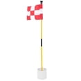 thumbnail image 4 of Golf Pin Flag Hole Cup Set Tear Resistant NylonSturdy Fiberglass Flagpole Aging Resistant ABS Plastic, 4 of 7
