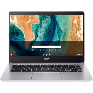 Rénové (bon) Acer Livre de Chrome 3 14 HD Ordinateur portable (MediaTek MT8183C , 4GB RAM, 64GB eMMC, Chrome OS) - Argent (CB314-2H-K3NE)