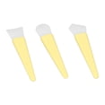 thumbnail image 3 of Set de Brosse en Silicone, Kit d'Application de Brosse en Silicone Réparti Uniformément Léger Mains Libres Portables pour Voyager Jaune, 3 of 8