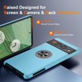 thumbnail image 5 of KOMI for Google Pixel 7 Pro Case, Slim Fit Case for Pixel 7 Pro with Ring Holder Kickstand,[Military Grade Drop Tested] Dual Layer Shockproof Protective Phone Case for Pixel 7 Pro 6.7", Sierra Blue, 5 of 5
