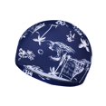 thumbnail image 1 of Swimming Cap Swim Pool Bathing Hat Fashion Comfortable Summer Unisex Bathing Cap Style E, 1 of 9