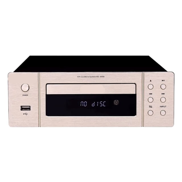 Lecteur CD Professionnel Sans Fil Bluetooth pour la Maison, Lecteur Audio Hi-Fi, Décodage Sans Perte, Lecteur CD, Émetteur Bluetooth 5.0