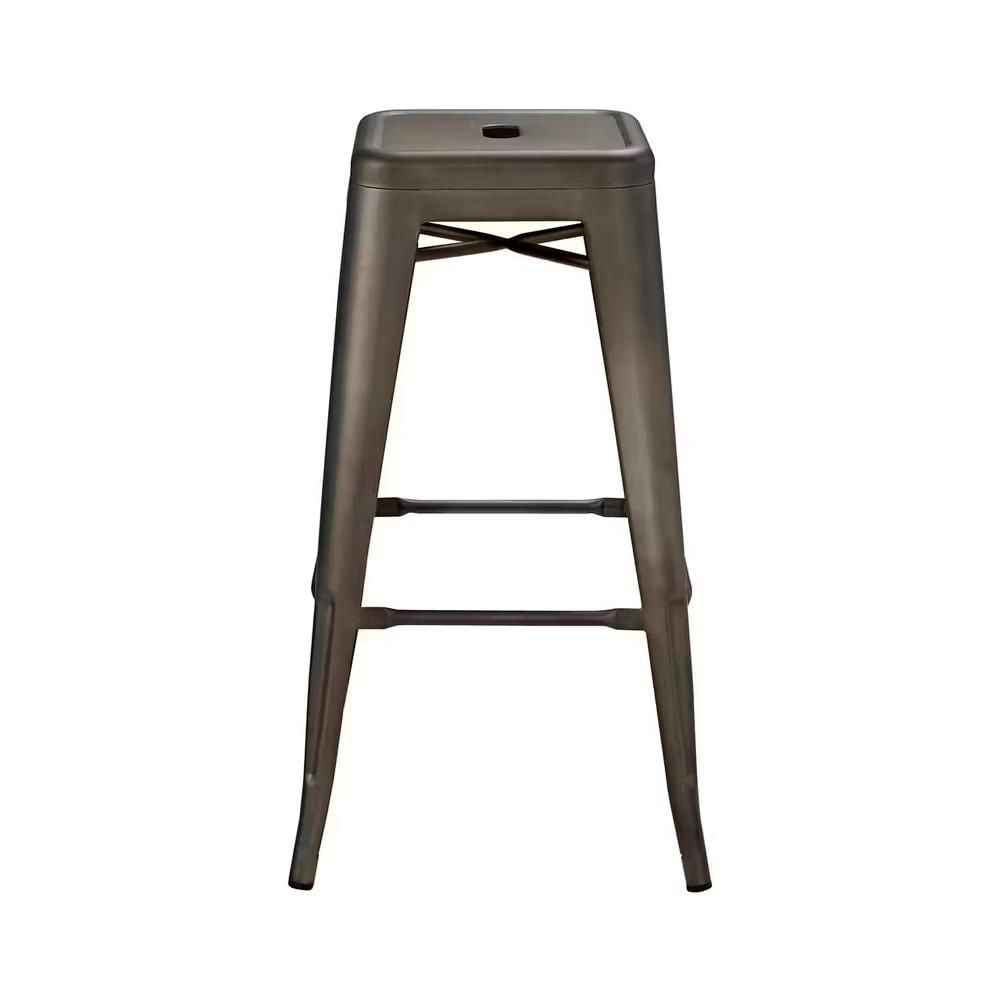 Heavenly Collection Gunmetal Tabouret de Comptoir