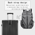 thumbnail image 3 of EGNMCR Laptop Backpack For Women & Men Unisex Travel Bag Business Computer Backpacks Purse College School Student Bookbag, Casual Hiking Daypack, 15.6 Inch Casual backpack, 3 of 4