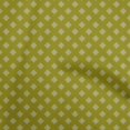 thumbnail image 1 of oneOone Georgette Viscose Lime Green Fabric Geometric Craft Projects Decor Fabric Printed By The Yard 42 Inch Wide, 1 of 5