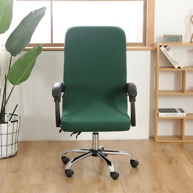 Solid Color Brushed High Elastic Chair Cover Soft And Comfortable Chair Seat Cover -proof And- Chair Slipcover Suitable For Dining Chair