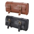 thumbnail image 3 of Sac avant Lisse Surface Fabrication Pochette Montée Raccords Améliorés Conteneur Scooter Accessoires Guidon Sac de Rangement Noir, 3 of 9
