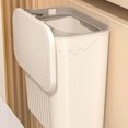 thumbnail image 1 of Baohd Kitchen Waste Compost Bin Multifunction Holder for Cabinet Door Countertop White 7L, 1 of 9