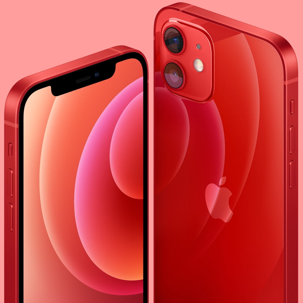 Apple iPhone 12 128GB Unlocked Smartphone (Red) Certified