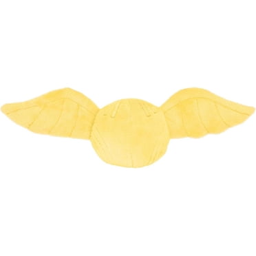 Kids Preferred Harry Potter Golden Snitch Plush Stuffed Animal a Soft Golden Ball with Detailed Embroidered Wings for Babies, Toddlers, and Kids 3 Inch Ball with Wings
