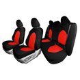 thumbnail image 1 of For 2018-2022 Toyota Camry FH Group Neoprene Custom Fit Waterproof Car Seat Covers - Full Set Red, 1 of 4
