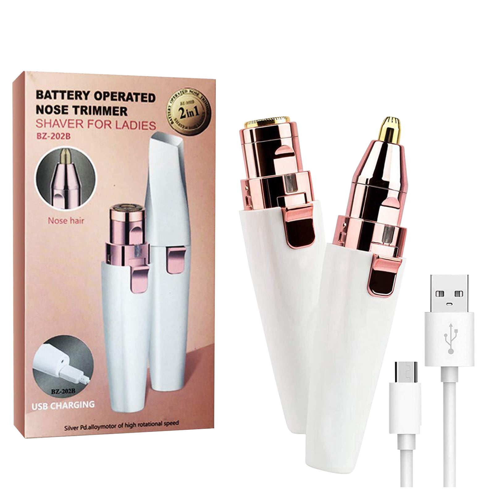 WIFKLSIIPG 2 in 1 Electric Eyebrow Trimmer Women's Shaver Women's Eyebrow Trimmer Electric Eyebrow Trimmer