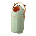 thumbnail image 3 of Siruishop Diaper Trash Can Dustbin Garbage Container for Restaurant Bathroom Household Green, 3 of 8