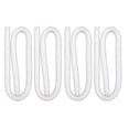 thumbnail image 2 of Dvkptbk Water Pipes 4-Piece 1.25-Inch Pool Hose 39-Inch Long Accessory Pool Pump Replacement Hose Above Ground Pool Filter Pump Using 1 1/4 Diameter Hose Swimming, 2 of 6