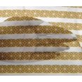 thumbnail image 4 of oneOone Viscose Chiffon Dark Mustard Fabric Diamond Geometric Sewing Craft Projects Fabric Prints By Yard 42 Inch Wide, 4 of 4