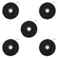 thumbnail image 2 of QualitChoice Sanding Wheel Polishing Paint Rust Grinding Inner Hole Tools for Angle Grinder Wood Metal Buffing Car Accessories #115 black 5Set, 2 of 6