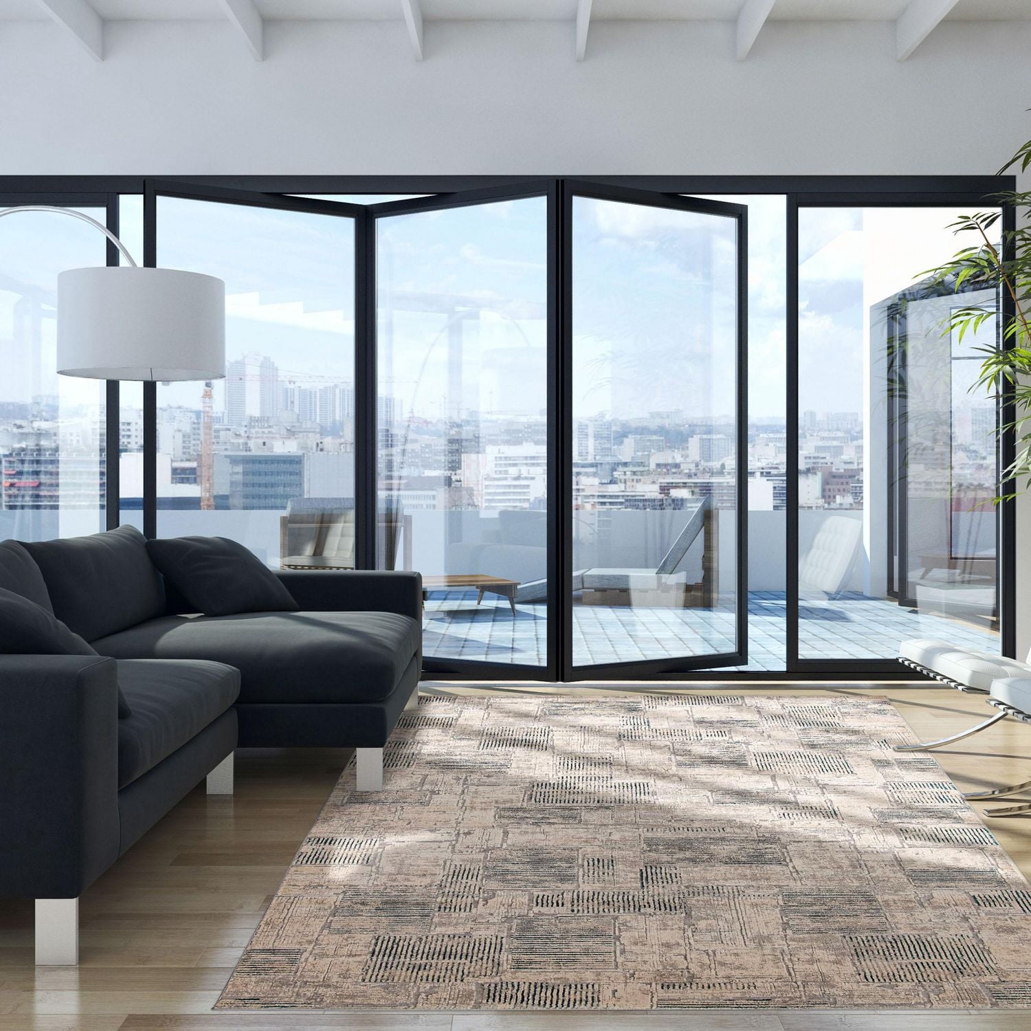 ECARPET Savannah Grey Rug