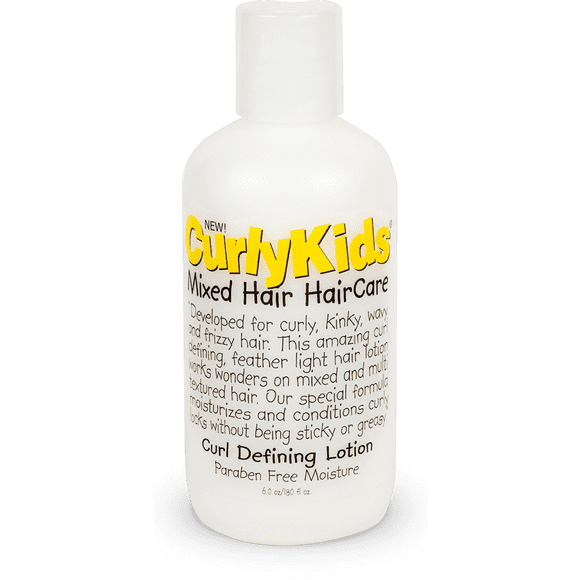 CURLYKIDS LOTION Définissante pour Cheveux Mixtes 6oz (Lot de 2)