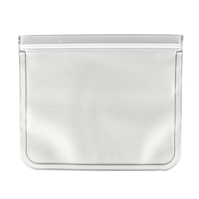 Sac Alimentaire pour Réfrigérateur Réutilisable à Fermeture à Glissière Sac Alimentaire de Cuisine Sac de Conservation