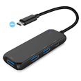 thumbnail image 5 of Type-C 2.0 HUB Adaptateur avec 4 USB Interface Ultra Mince Hubs USB pour Ordinateur Portable PC, 5 of 5