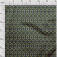 thumbnail image 2 of oneOone Cotton Cambric Fabric Geometric & Paisley Block Printed Fabric 1 Yard 56 Inch Wide, 2 of 4