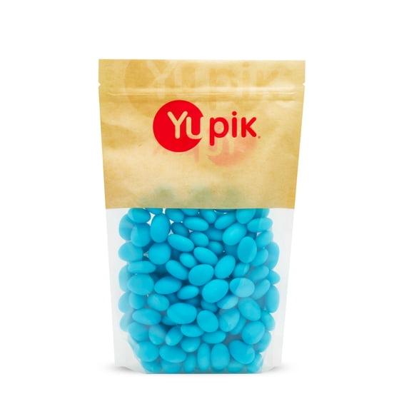 Yupik Whole Almonds Wrapped in Blue Candy Coating, Blue Confetti - 1Kg
