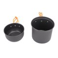thumbnail image 1 of Camping Pots, Aluminum Alloy Camping Cookware Kit Non Stick  for 1-2 People, 1 of 7