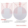 thumbnail image 3 of ZheElen 20PCS Plastic Coin Holder for Coin Collecting Versatile and Robust Transparent 17 22 27 32 37mm 1Set, 3 of 6
