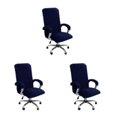 thumbnail image 4 of Transemion 1/2/3 3x Experience Unmatched Comfort And Elegance Chair Covers Wide Application dark blue L 3PCS, 4 of 6