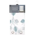 thumbnail image 2 of Safdie & Co. Curtain Panel Dolly Embroidered Palm 84L Aqua, 2 of 4