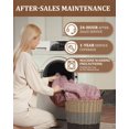 thumbnail image 3 of EDTara ETL Certified Sherpa Electric Blanket, Fast Heating with 10 Adjustable Heat & Timer Levels, Machine Washable, 3 of 9